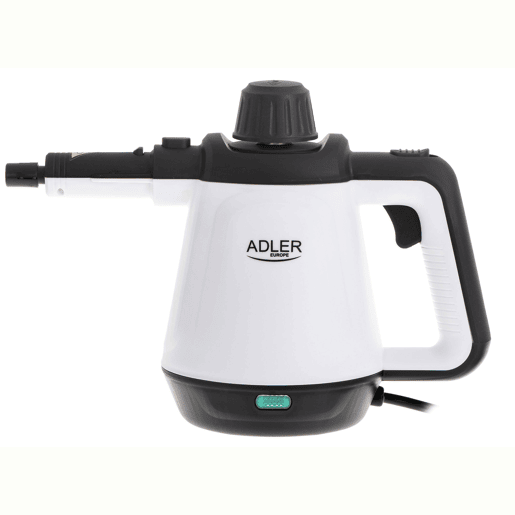 Adler AD7038 Limpador a Vapor de Pressão portátil Desinfectador de vapor, Fluxo de vapor 44 gmin, 450ml, 2000, Preto branco Adler AD7038 Limpador a Vapor de Pressão portátil Desinfectador de vapor, Fluxo de vapor 44 gmin, 450ml, 2000, Preto branco