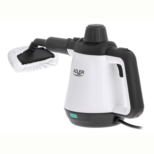 Adler AD7038 Limpador a Vapor de Pressão portátil Desinfectador de vapor, Fluxo de vapor 44 gmin, 450ml, 2000, Preto branco Adler AD7038 Limpador a Vapor de Pressão portátil Desinfectador de vapor, Fluxo de vapor 44 gmin, 450ml, 2000, Preto branco
