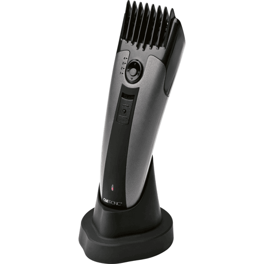 Clatronic HSM R 3313 Aparador de Cabelo e Barba, Acessórios, Bateria Recarregável 800 mAh, 800 , Preto