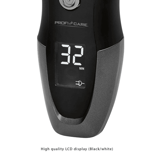 Proficare HR 3012 Máquina de Barbear, Carga Rápida da Bateria, 600 , Preto  cinza