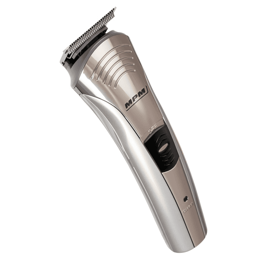 MPM MMW-04 Conjunto Aparador de Cabelo e Barba + Aparador de Nariz e Orelhas, sem Fios, , Cinza