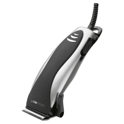 Clatronic HSM 3441 NE Aparador de Cabelo e Barba + Aparador de Nariz e Orelhas, 4 Pentes incluídos, 10, Prata negra