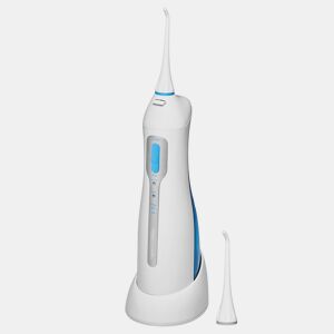 Proficare MD 3026 Irrigador Oral Portátil, sem Fios, Limpeza, Massagem das Gengivas3 Posições para Regular a Pressão da Água, 1500 , Branco
