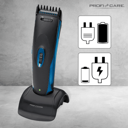 Proficare HSMR 3052 Set Aparador PĂȘlos, Barba, Funcionamento a Bateria ou a Rede + Aparador de PĂȘlos do Nariz e Orelhas, 600 , Preto Azul Proficare HSMR 3052 Set Aparador PĂȘlos, Barba, Funcionamento a Bateria ou a Rede + Aparador de PĂȘlos do Nariz e Orelhas, 600 , Preto Azul