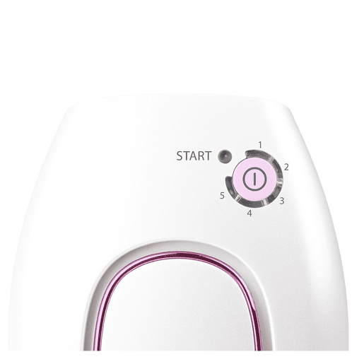 Proficare IPL 3024 Depilador IPL 50.000 Pulsações, 5 Níveis de Intensidade de Luz para Tipos de Pele (I-IV), Cabelo Loiro Escuro  Preto Escuro, , Branco  Rosa