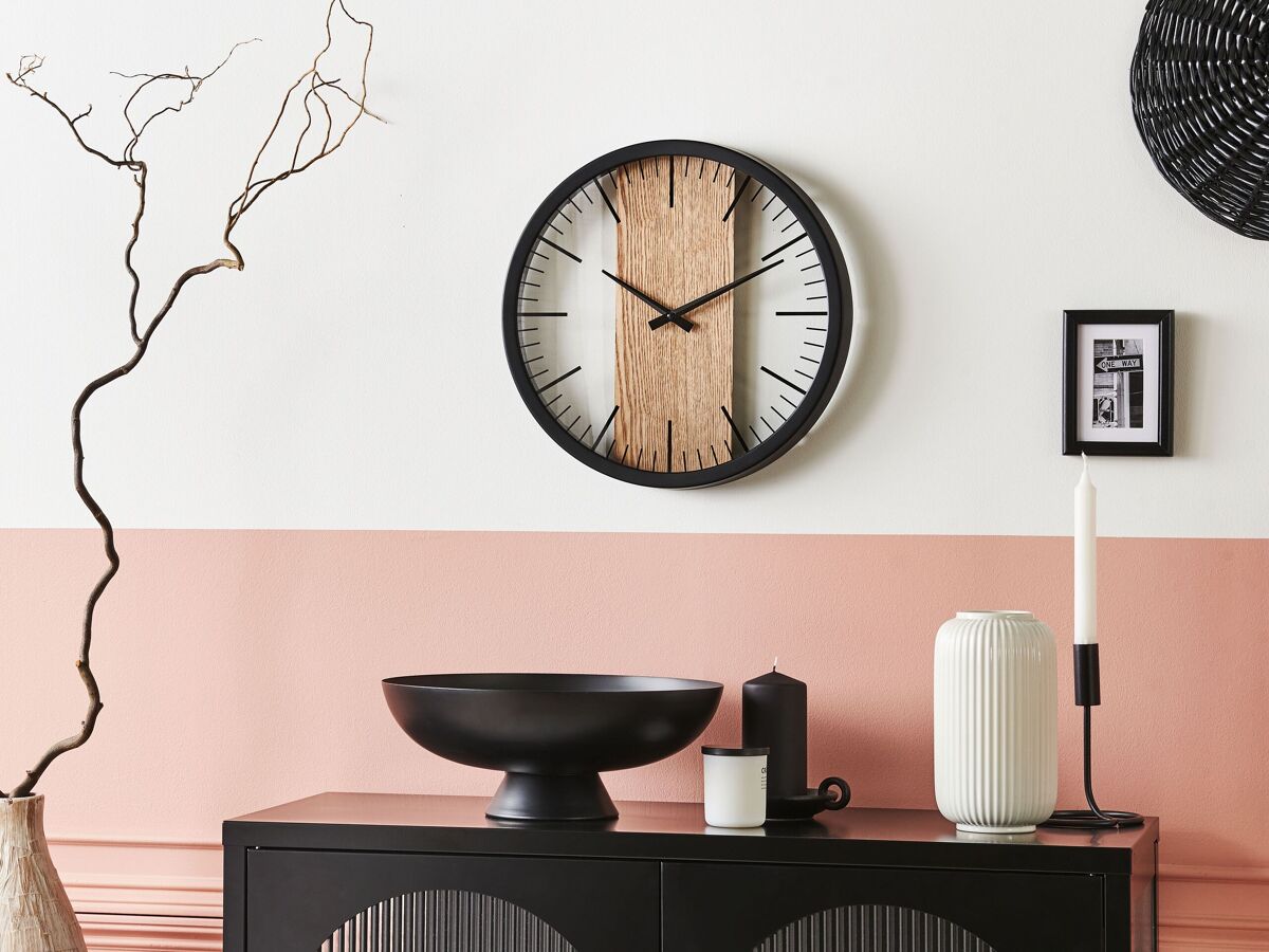 Beliani Reloj de pared VILLORA