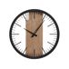 Beliani Reloj de pared VILLORA Beliani Reloj de pared VILLORA Negro