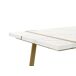 Beliani Mesa de comedor MARTYNIKA Beliani Mesa de comedor MARTYNIKA Blanco