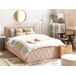 Beliani Cama con almacenaje Terciopelo ROCHEFORT 150x214 Beliani Cama con almacenaje Terciopelo ROCHEFORT 150x214 Beige