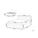 Beliani Cama con almacenaje Terciopelo ROCHEFORT 150x214 Beliani Cama con almacenaje Terciopelo ROCHEFORT 150x214 Beige