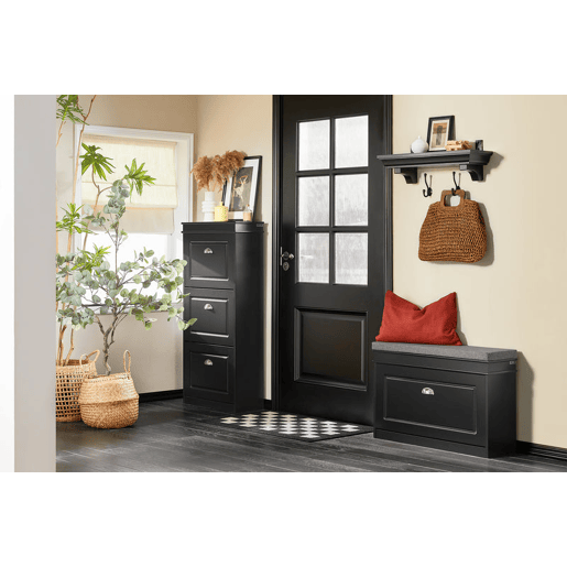 Banco para sapatos com 1 aba FSR82-L-SCH SoBuy