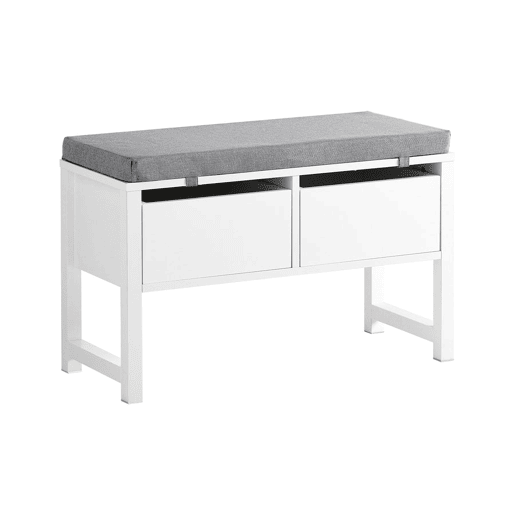Sapateira de bancada com 2 gavetas FSR88-W SoBuy