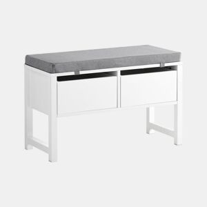 Sapateira de bancada com 2 gavetas FSR88-W SoBuy