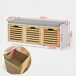 Banco de Almacenamiento con 3 Cubos FSR23-WN SoBuy Banco de Almacenamiento con 3 Cubos FSR23-WN SoBuy Natural