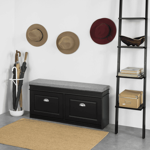 Sapateira de bancada com 2 gavetas FSR64-SCH SoBuy