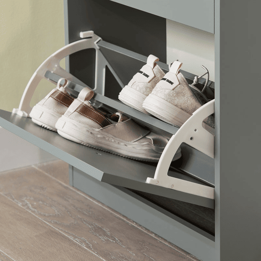 Sapateira com 3 portas com dobradiças FSR94-HG SoBuy