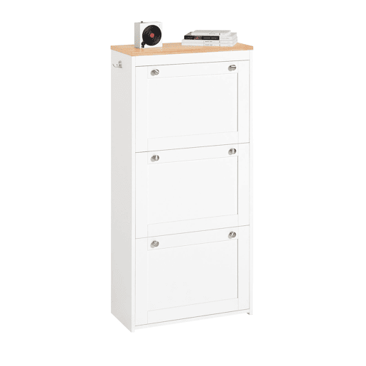 Sapateira estreita com 3 abas FSR144-WN SoBuy