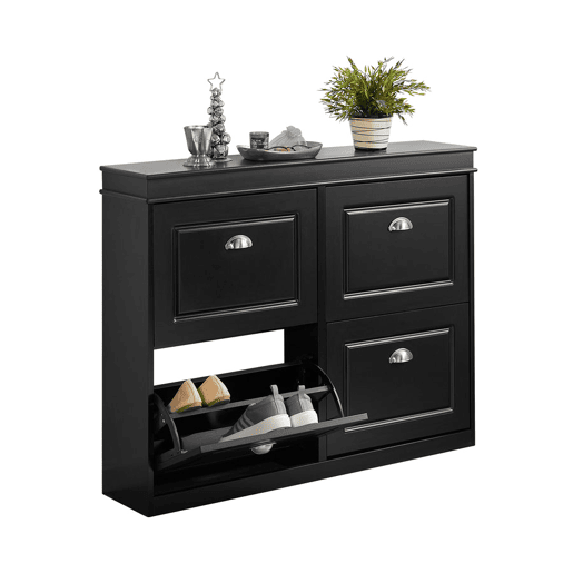 Sapateira com 4 portas FSR79-SCH SoBuy