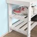 Banco Zapatero de bambú 2 niveles FSR02-K-W SoBuy Banco Zapatero de bambú 2 niveles FSR02-K-W SoBuy Blanco