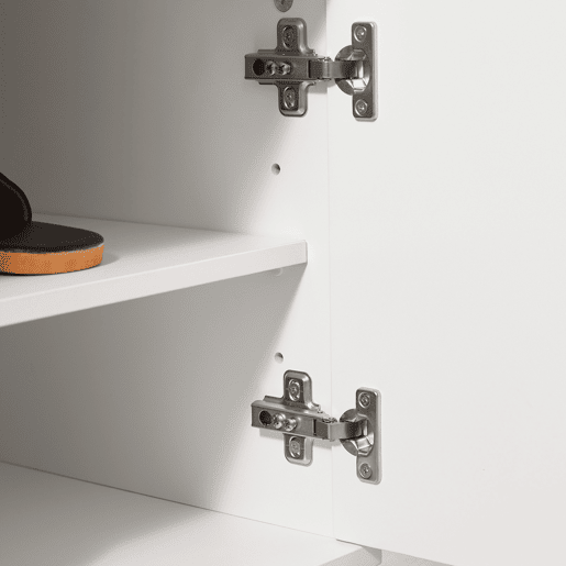 SoBuy Banco para sapatos com 2 portas FSR117-W
