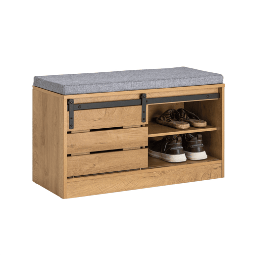Banco para sapatos com prateleiras FSR120-N SoBuy