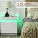 Mesita de Noche Melamina de Madera HOMCOM 45 Mesita de Noche Melamina de Madera HOMCOM 45 Blanco