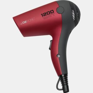 Clatronic HT 3428 Secador de Cabelo 2 níveis temperatura viagens, 1200, Vermelho