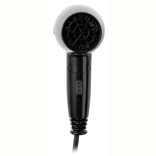 Adler AD2251 Secador de Cabelo para Viagem, Dobrável,Compacto, 2 Níveis de Potência, Bocal 360°, 1400, Preto