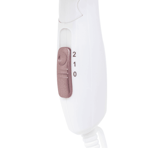 Camry CR2254 Secador de Cabelo para Viagem,Dobrável,Compacto, 2 Níveis de Potência,Bocal 360°, 1200, Branco