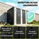 Cobertizo de Jardín Acero Galvanizado, PP Outsunny 147 Cobertizo de Jardín Acero Galvanizado, PP Outsunny 147 Negro