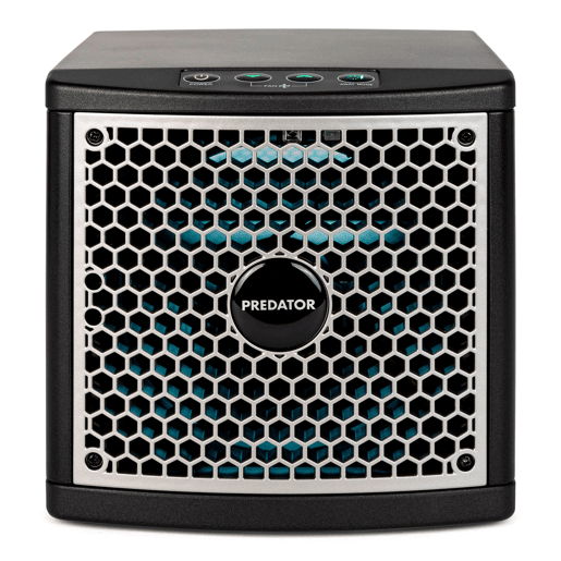 Glaziar Predator S141UV Purificador de Ar Ionizador Desinfecta Superfícies Até 140m² Filtra 99,99% Vírus, Bactérias, Odores, 20,