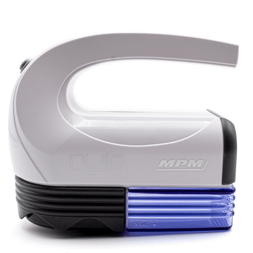 MPM LR-027 Tira Borbotos Lâminas de Aço Inoxidável,Tanque Removível, Baterias, 3 Alturas de Corte, , Azul