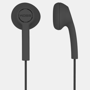 KOSS KE5 Auscultadores com Fio, Intra-Auriculares, Earphones In Ear Leves, , Preto