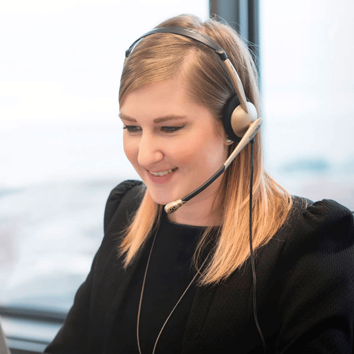 KOSS CS95i Auricular com Fio e Microfone com Cancelador de Ruído, Auscultadores Mono para Videoconferência, Dorado