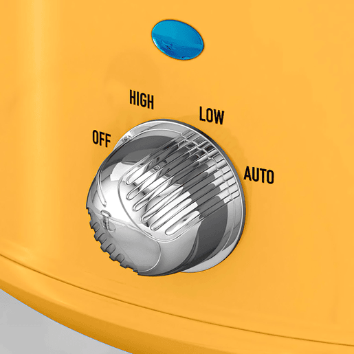 SWAN SF17021YELNEU Retro Slow Cooker 3,5L, Panela de Cerâmica Antiaderente sem PFOA e PTFE, 200, Amarelo