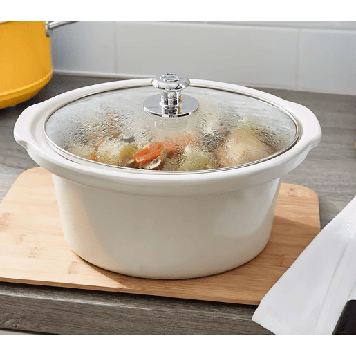 SWAN SF17021GNEU Retro Slow Cooker 3,5L, Panela de Cerâmica Antiaderente sem PFOA e PTFE, 200, Verde