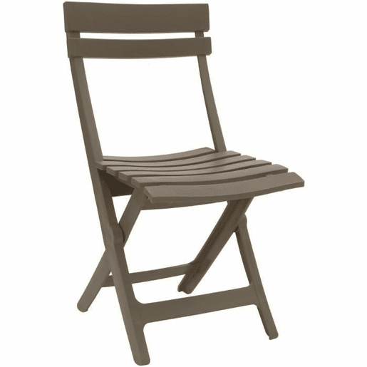 Tuinstoel 42 x 50 x 80 cm Taupe Resina