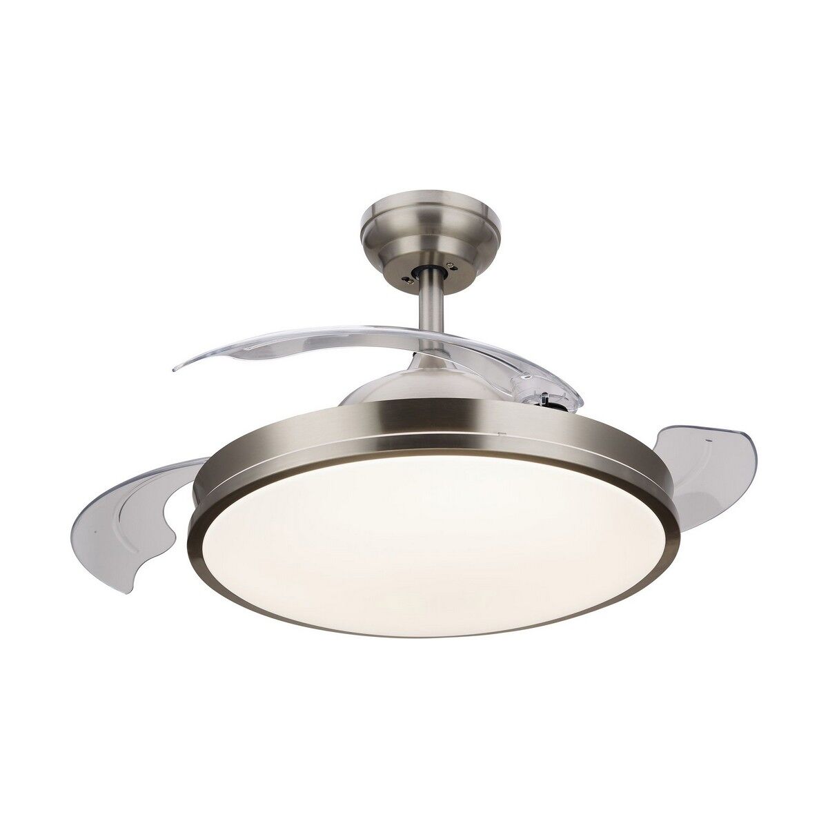 Ventilador de Techo con Luz Atlas Nikel