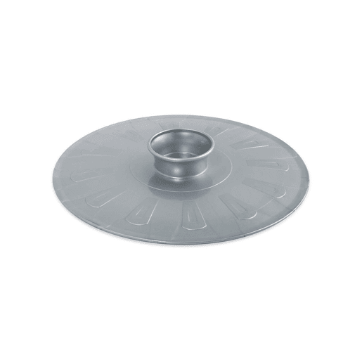 Plat bord Metaltex Cinzento Polipropileno (Ø 25,5 cm)
