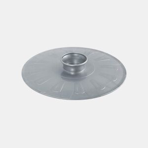 Plat bord Metaltex Cinzento Polipropileno (Ø 25,5 cm)