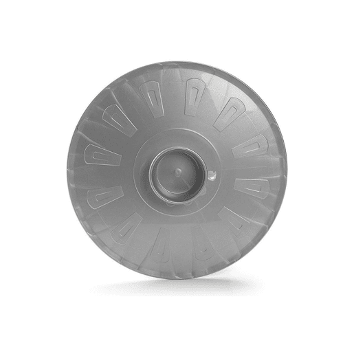Plat bord Metaltex Cinzento Polipropileno (Ø 25,5 cm)