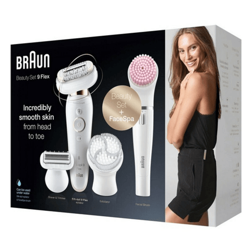 Depiladora Elétrica Braun Silk-épil 9 Depiladora Elétrica Braun Silk-épil 9