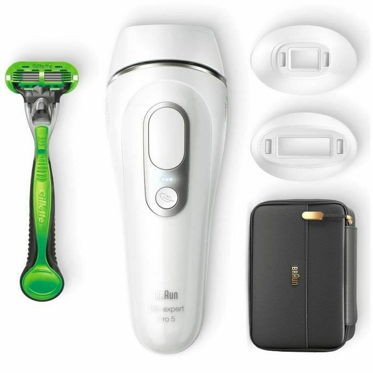Depiladora de Luz Pulsada con Accesorios Silk·expert Pro 5 PL5145