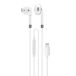 Auriculares con cable y microfono Lightning MFI Mooov Auriculares con cable y microfono Lightning MFI Mooov Blanco
