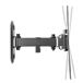 Soporte TV pared inclinable/orientable/desplegable Kaorka Soporte TV pared inclinable/orientable/desplegable Kaorka Negro
