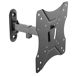 Soporte TV pared inclinable/orientable/desplegable Kaorka Soporte TV pared inclinable/orientable/desplegable Kaorka Negro
