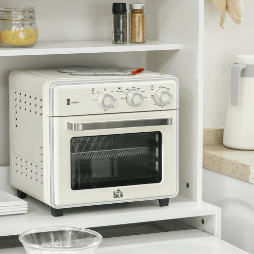 HOMCOM Armário de Cozinha Móvel Auxiliar de Cozinha com 4 Portas Bandeja Amovível Prateleira Ajustável Gaveta e Bancada para Micro-Ondas 70x40x180 cm Branco