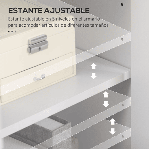 HOMCOM Vitrine Sala de Estar Estante para Livros com Portas de Vidro Prateleira Ajustável e Dobradiças de Fechamento Suave para Estúdio Escritório Dormitório 60x60x116 cm Branco
