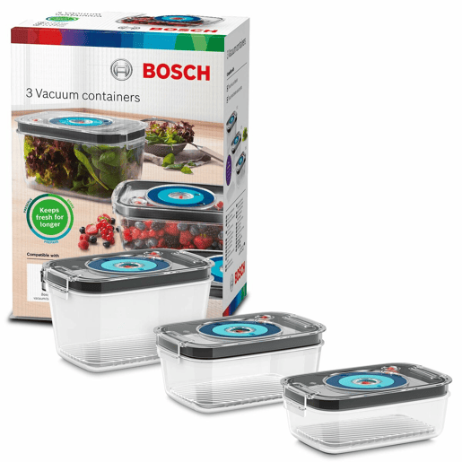 Conjunto de 3 Lancheiras BOSCH Tritan Plástico 1,5 L 1 L 700 ml 3 Peças
