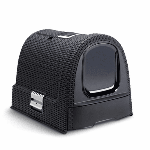 Caixa de Areia para Gatos Curver 51 x 38,5 x 39,5 cm Antracite